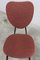 Vintage Chair in Black Lacquered Metal and Atypical Red Vinyl, 1970s, Image 11