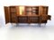 Mueble monumental de madera con paneles de pergamino de Gio Ponti, Italia, Imagen 6