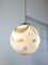 Lampada vintage a sfera in vetro di Murano, anni '60, Immagine 3