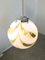 Lampe à Suspension Sphère Vintage en Verre de Murano, 1960s 7