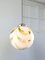 Lampada vintage a sfera in vetro di Murano, anni '60, Immagine 1