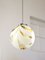 Lampada vintage a sfera in vetro di Murano, anni '60, Immagine 9