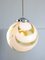 Lampe à Suspension Sphère Vintage en Verre de Murano, 1960s 2