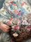 L. Rubia, Giovane donna con scialle e cesto di fiori, Olio su tela, anni '20, Immagine 8