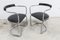 Armchairs in Chrome Tubular and Skai, 1970, Set of 2, Image 13