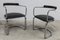 Armchairs in Chrome Tubular and Skai, 1970, Set of 2, Image 21