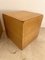 Italian Wood Cube Stool by Derk Jan De Vries for Maisa Di Seveso, 1970s 3