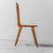 Stühle aus Holz & Grünem Samt, 1960er, 6 . Set 6