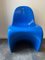 Blue Plastic Chair by Verner Panton for Vitra, 1990s, Image 7