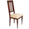 French Gothic Style Chairs in Mahogany attributed attributed to Charles Dudouyt, 1940s, Set of 8 5