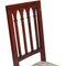 French Gothic Style Chairs in Mahogany attributed attributed to Charles Dudouyt, 1940s, Set of 8, Image 8