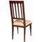 French Gothic Style Chairs in Mahogany attributed attributed to Charles Dudouyt, 1940s, Set of 8 3