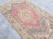 Gewebter Türkischer Teppich, 4x7 Anatolischer Teppich, Rot Gelber Oushak Teppich, 4x7 Vintage Teppich, Handgeknüpfter Teppich, 1960 6