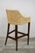 Bar Stool in Wooden and Rattan, France 8