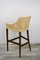 Bar Stool in Wooden and Rattan, France 6