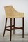 Bar Stool in Wooden and Rattan, France, Image 9