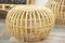 Large Rattan Ottoman by Franco Albini, Italy, 1950s 1