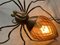 Mid-Century Modern Italian Metal and Glass Spider Wall Lamp, 1950s 20