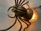 Mid-Century Modern Italian Metal and Glass Spider Wall Lamp, 1950s 21
