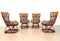 Italian Armchairs in Bamboo, 1970s, Set of 4, Image 9