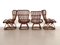 Italian Armchairs in Bamboo, 1970s, Set of 4, Image 19