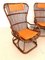 Italian Armchairs in Bamboo, 1970s, Set of 4, Image 8