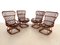 Italian Armchairs in Bamboo, 1970s, Set of 4, Image 18