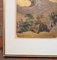 Japanese Artist, Late Edo Period Kano School Scene, 19th Century, Watercolor, Framed 5