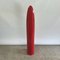Vintage Lipstick Floor Mirror in Glossy Red, Italy, 1970s, Image 10