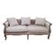 21st Century Sofa in Gray Velvet, France 1