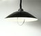 Postmodern Ceiling Lamp in Silver and Black from Massive Belgium, 1980s 2