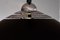 Postmodern Ceiling Lamp in Silver and Black from Massive Belgium, 1980s 5