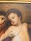 Baroque Style Christ Child and Angel, 1800s, Oil on Canvas, Framed, Image 7