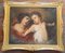 Christuskind und Engel im Barockstil, 1800er, Öl auf Leinwand, Gerahmt 1