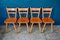 Skandinavische Vintage Stühle aus hellem Holz, 1960er, 18 . Set 1