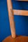 Sillas escandinavas vintage de madera clara, años 60. Juego de 18, Imagen 11