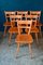 Skandinavische Vintage Stühle aus hellem Holz, 1960er, 18 . Set 31