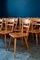 Skandinavische Vintage Stühle aus hellem Holz, 1960er, 18 . Set 34