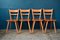 Skandinavische Vintage Stühle aus hellem Holz, 1960er, 18 . Set 19