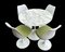 Juego de comedor Tulip con mesa con tablero de mármol y sillas giratorias de Eero Saarinen para Knoll, Imagen 2