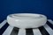 Tazas de cerámica blanca, Italia, años 80. Juego de 2, Imagen 3
