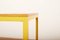 Yellow Kitchen Table in Steel and Ash Wood from Victoria Möbel, 1959 5
