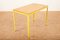 Yellow Kitchen Table in Steel and Ash Wood from Victoria Möbel, 1959 3