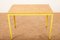 Yellow Kitchen Table in Steel and Ash Wood from Victoria Möbel, 1959 7