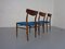 Teak Chairs by Gustav Herkströter for Lübke, 1960s, Set of 3, Image 6