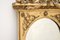 Viktorianischer Spiegel aus Vergoldetem Holz, 1840er 6