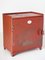 Small Industrial Red Cabinet, Former Czechoslovakia, 1970s 1