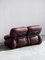 Leather Mod. Okay 2-Seater Sofa by Adriano Piazzesi for Tre D Firenze, 1970s 3