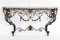 19th Century French Wrought Iron Console Table 1