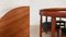 Mesa de comedor y sillas de Hans Olsen para Frem Rojle, años 60. Juego de 5, Imagen 3